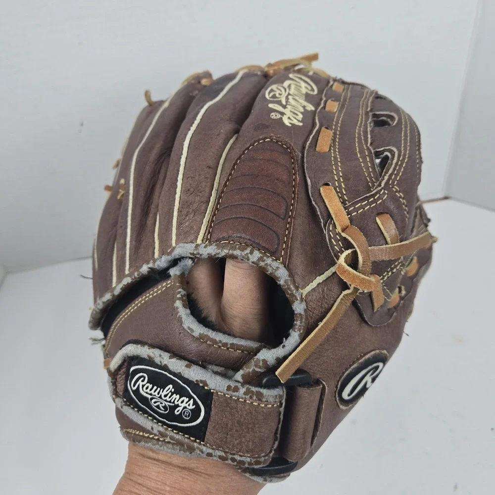 Rawlings Fastpitch Softball Glove FP120 12 Inch All Leather Shell READ